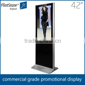 FlintStone HOT 42 Inch Indoor Iphone Design Floor Standing Advertising Lcd Video Player thumbnail-1