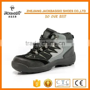 Black Genuine Leather Steel Toe& Midsole Low Cut Safety Shoe Manufacturer Safety Shoes thumbnail-1