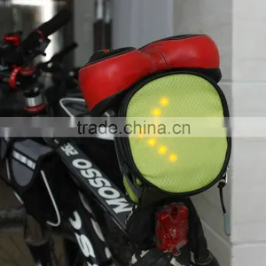 2016 Cycling Security Bike Sadle Bag Bike Back Seat Led Light Bag LED Light Bicycle Wireless Turn Signal Mountaineering Bag thumbnail-2