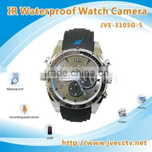 HD IR Waterproof Watch Camera JVE-3105G-5 Night Vision Video;waterproof Web Digital thumbnail-1