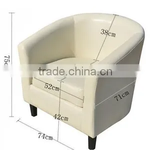 Cheap White Sofa thumbnail-1