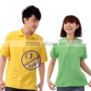Custom Fashion Couple Polo Shirt Design Wholesale thumbnail-3