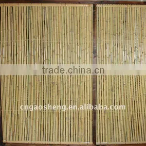 Bamboo Fence With Wooden Frame thumbnail-1