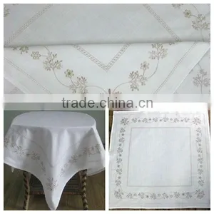 Polyester Embroidered Tablecloth thumbnail-1