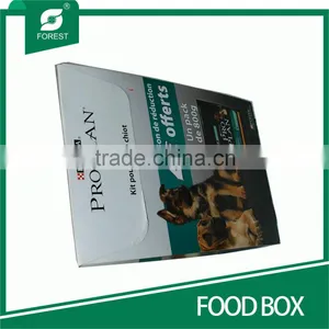 CUSTOM MADE RECYCLABLE CARDBOARD PET FOOD BOX FOR PACKAGING thumbnail-4