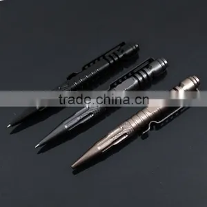 Newest Aviation Aluminum Alloy Writing Ballpoint Tactical Pen Self Defense With Emergency Hammer Easy Carry thumbnail-2