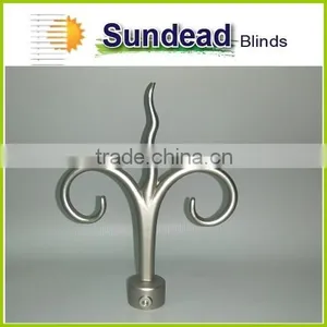 Chrome Alum Crystal Stainless Steel Iron Copper Satin Curtain Pole Curtain Accessory Latest Curtain Designs 2015 for Home Decor thumbnail-5