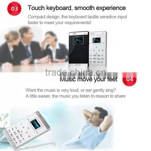 AIEK M3 Single SIM MP3 + GPRS Mobile Positioning Function Touch Keyboard Mini Mobile Phone thumbnail-6