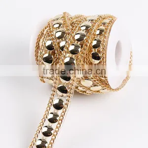 Wholesale Alloy Heat Transfers Chain/belt With Hotfix Adhesive thumbnail-1