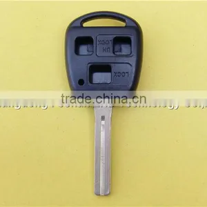 3 Buttons Remote Blank Key Shell Case for Toyota Land Cruiser Camry Toy48 Shade thumbnail-2