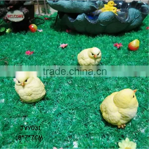 Garden Decor Cute Wholesale Polyresin Rooster Figurine thumbnail-1