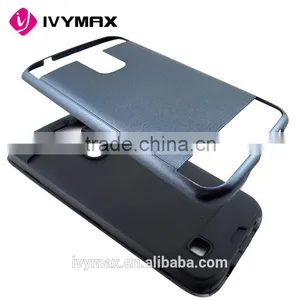 IVYMAX Rugged Hybrid Rubber Shockproof Hard Case Slim Cover For LG K7 Tribute 5 Phone Case thumbnail-4
