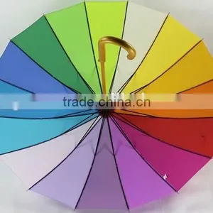 Fashion Rainbow Umbrellas/travel Umbrella/rainbow Beach Umbrella thumbnail-2