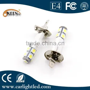 Car LED Fog Light H1 LED Automotive Lighting Bulb 9 SMD 5050 LED Motorcycle Lamp Lights thumbnail-2
