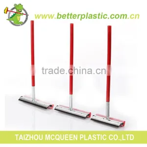 Factory Durable Wholesale Red Wooden Handle Floor Cleaning Mesh Rubber Sponge Squeegee Quality Choice thumbnail-1