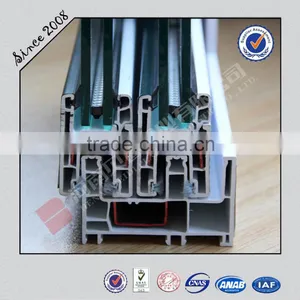 China GB/T28887-2012 Standard BD88 Sliding Window; PVC Sliding Window; Plastic Sliding Window thumbnail-2
