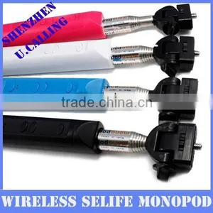 2015 New Arrival Wireless Bluetooth Selfie Stick Monopod With Zoom For IPhone and Android Phone thumbnail-6