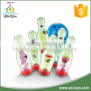 Wholesale Plastic Sport Toy Bowling Set With Light thumbnail-2