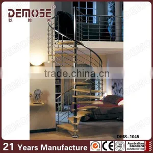 Used Stainless Steel 304 Spiral Staircase for Home Using thumbnail-1