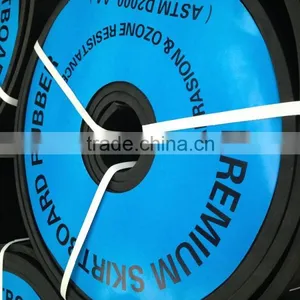 Anti-abrasive UV Resistant High Tensile High Flexibility Skirt Rubber thumbnail-1