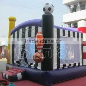 Wholesale Inflatable Sport Jumping Bouncer for Kids, Inflatable Basketball Bouncer House for Sale thumbnail-1