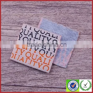 Two Layer High Quality Embroidery Label Manufacturer Cloth Label thumbnail-2