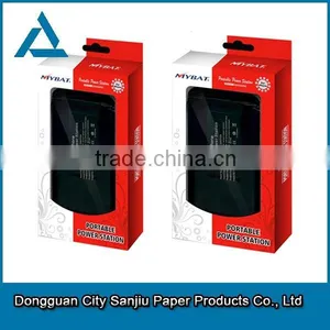 Custom Paper Earphone Box Packaging Color Box With PVC Window thumbnail-1