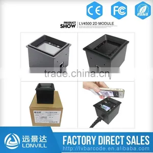 LV4500 NEW Mobile Phone Screen 1D 2D Barcode White LED QR Code Scanner USB thumbnail-2