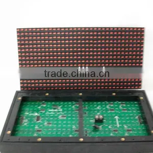 Brazil---Good Price Outdoor Waterproof P10 P12 P16 P20 Red Led Display Module P10 32x16 Pix thumbnail-1