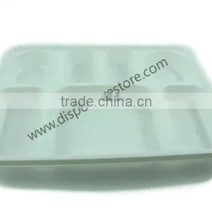 Disposable PS Three Compartments Plastic Plates thumbnail-6