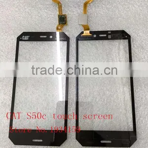 Original Wholesale Black Touch Screen With Digitizer For CAT S50C thumbnail-1