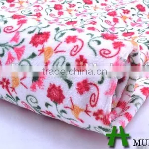 Shaoxing Mulinsen Polyester Petunia Printing Fabric Korean Velvet thumbnail-3