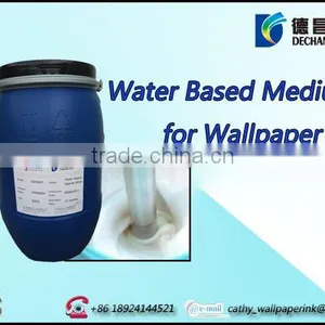 Best Wallpaper Printing Ink Manufacturer Water Based High Fastness Glitter Medium Ink thumbnail-1