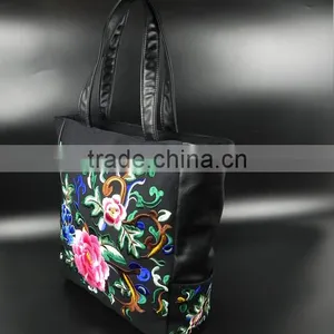 Embroidery PU Tote Bag With High Quality From Chinese Manufacturer for Promotion thumbnail-6