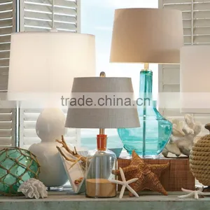11.21-13 Bold Perfect Curve of White Glazed Finish Ceramic Table Lamp thumbnail-3
