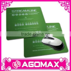 Non-toxic Novelty Gift Square Shape Laptop Rubber Pad Mouse thumbnail-1