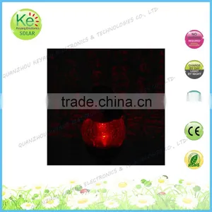 Glass Ball With Polyresin Animal Head Solar Garden Path Light thumbnail-5