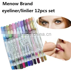 M.N Menow Waterproof Eyeliner Pencil Lip Liner Pencil Better Quality Than Solone thumbnail-1