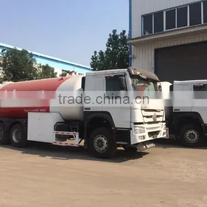 High Performance Customized Sinotruck Howo 6x4 Lpg Gas Cylinder Tank Truck thumbnail-4