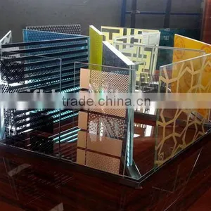 Curtain Wall Glass Designs, Metal Color Ceramic Looks More Bright thumbnail-1