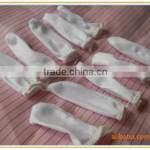 White Microfiber Lint Free Cotton Polyester Finger Cot thumbnail-1