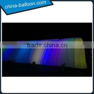 Color Changing Led Inflatable Tunnel Tent Inflatable Canvas Tent thumbnail-2