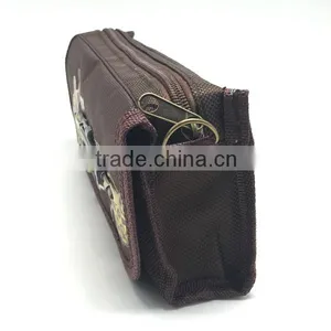 Brown Color School Stationery Zipper Pencil Case thumbnail-2