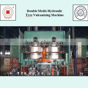 Double Molds Hydraulic Tyre Vulcanizing Machine thumbnail-3