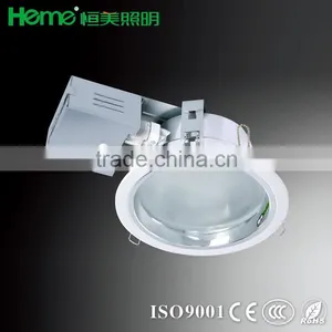 Simple Recessed PLC Diffuser Down Light With Frost Glass 26w thumbnail-1