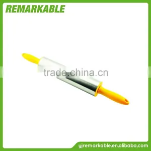 Colorful Design Rolling Pin For Pastry,Pizza,Pasta Silicone Rolling With ABS Handle thumbnail-1
