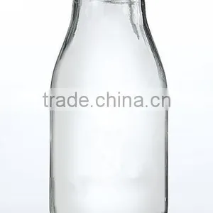 250ml Beverage Bottle With Metal Lug Cap Glass Water Bottle thumbnail-1