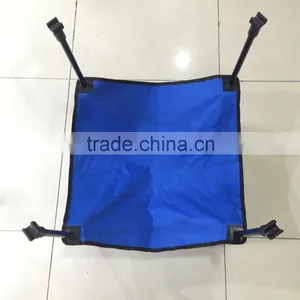 Canvas Fabric Carrybag Steel Tube Easy Folding Outdoor Round Table thumbnail-3