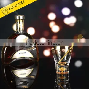Gold-Rim Drinking Glass Iced Tea Glass Waterglass thumbnail-1