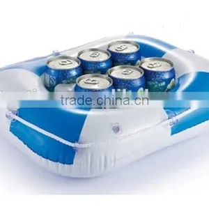 ECO FRIENDLY Cooler&holder Pvc Inflatable Ice Cooler, Inflatable Floating Drink Cooler, Ice Bucket thumbnail-1